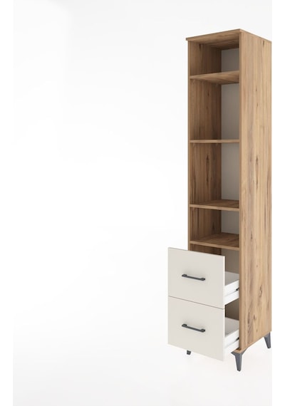 Hyperion Dolap 4 Raflı 2 Çekmeceli 44x44x221 Çam-aytaşı Çam