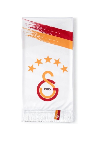 Galatasaray Lisanslı Orijinal Beyaz Atkı