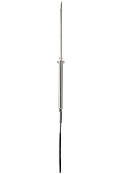 Testo Paslanmaz Çelik Gıda Probu, 3mm X 15mm Uç, 4mm Çap X 125mm Uzunluk, -25 İla +120 Derece C, 1