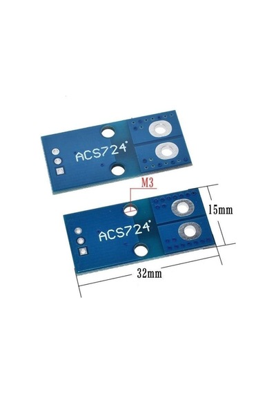 Acs724 - 50a - Hall Akım Sensörü Modülü