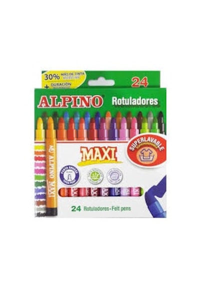 Alpino Ar-07 Maxi Keçeli Kalem 24Lü