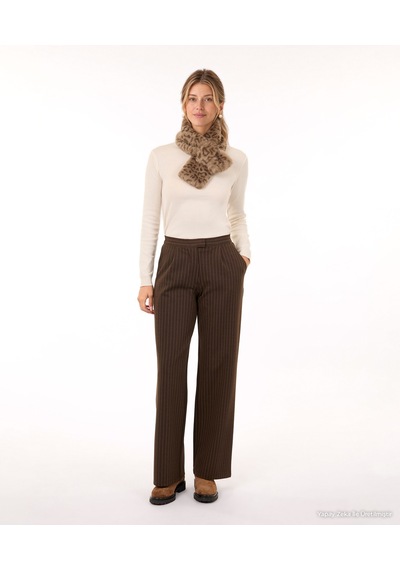 Yargıcı Örme Pantolon 26kkpn3093x 208 Kahverengi