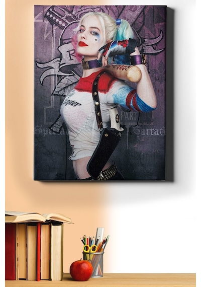 Webstyle Sayılarla Boyama Seti Kasnaklı Harley Quınn 2 50 X 65 Cm