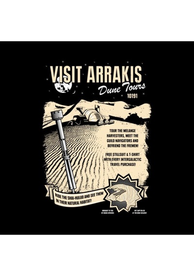 Visit Arrakis - Dune Kupa Bardak Çok Renkli