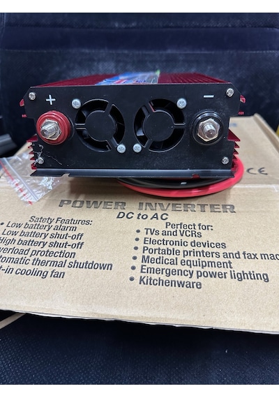 1500w -12v İnverter Dönüştürücü