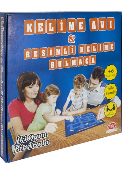 Kelime Avı ve Resimli Kelime Bulmaca 2 Oyun Bir Arada
