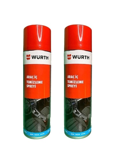 2 Adet Araç Içi Temizleme Sprey 500x2 1000ml Orijinal