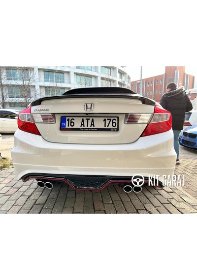 Honda Civic Custom Arka Ek Plastik Boyasız