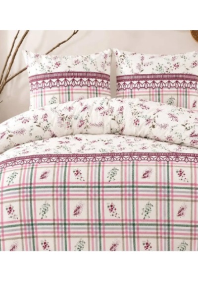 Kıngcotton Pamukören Çift Kişilik Renk Seçenekli Pike Seti 200x230 Cm Yazlık Yatak Örtüsü Çiçekli