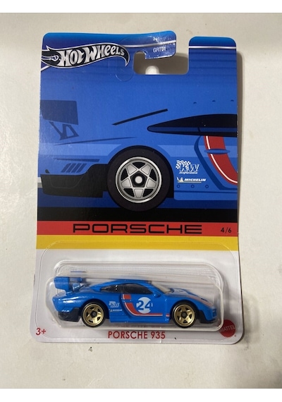 2024 Hot Wheels Porsche Series Porsche 935 Blue-hrw59