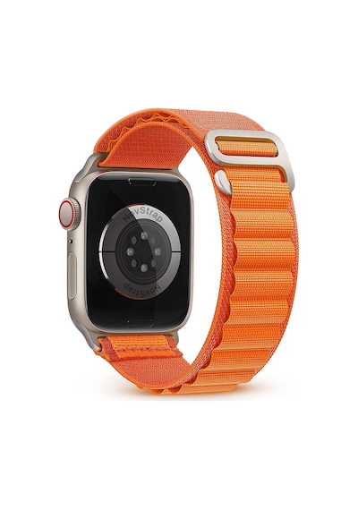NovStrap Apple Uyumlu  Watch Series 4 40 MM Kordon Alpine Loop Tasarım Kordon Kayış