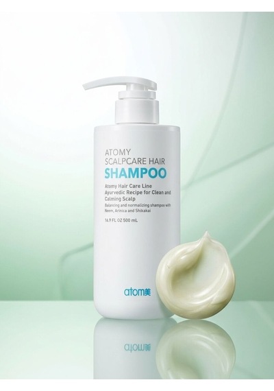 Atomy Scalpcare Hair Shampoo - Kepek Ve Dökülme Karşıtı Ayurvedik Saç Derisi Bakım Şampuanı 500 Ml