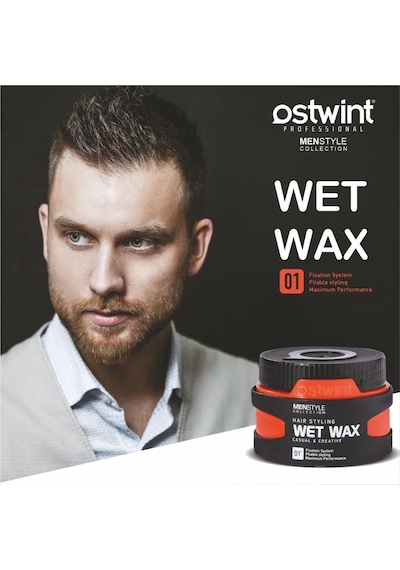 Saç Şekillendirici Wet Wax 150 Ml - No: 1
