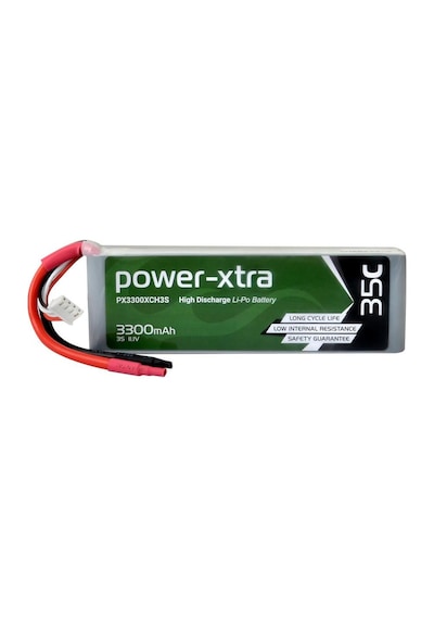 Power-xtra Px3300xch3s - 3s1p -11.1v 3300 Mah Li-polymer Pil -35c