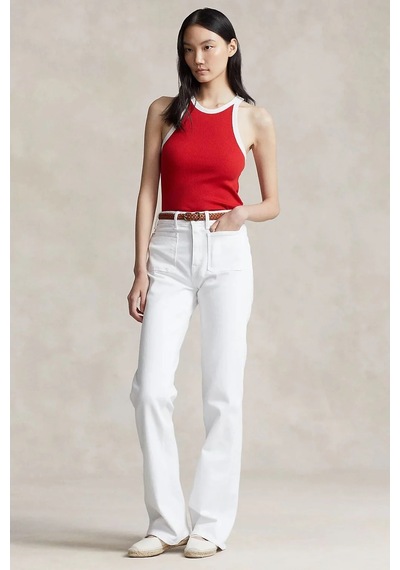 Polo Ralph Lauren Kadın T-shırt 211924211001 Kırmızı
