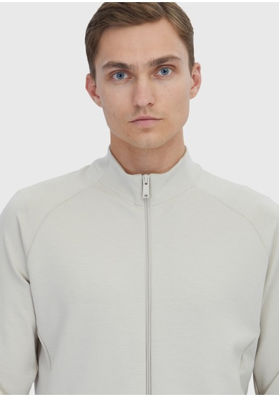 Ramsey Taş Dik Yaka Düz Sweatshirt