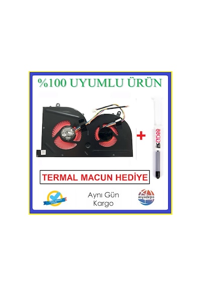 MSI Uyumlu Bs5005Hs-U2L1 Fan Gpu İşlemci Fanı