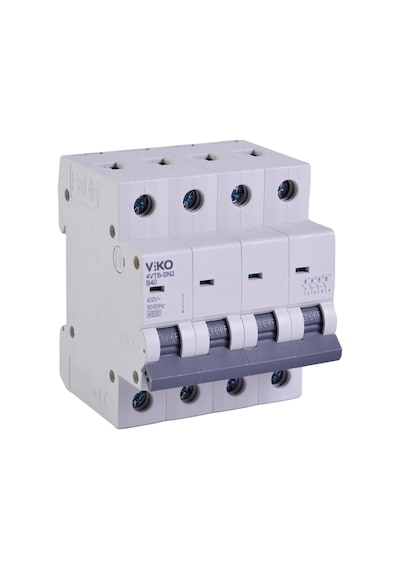 4vtb-4b40 Otomatik Sigorta 4,5ka B Tipi 4 Kutup 40a