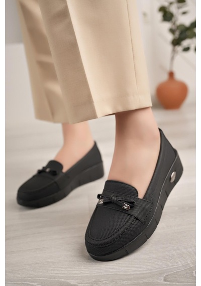 Nesil Shoes Ayzen 502 Siyah Kot Anatomik Kadın Ayakkabı-siyah Kot Kot Rengi - Siyah Nesil Shoes Ayzen 502 Siyah Kot Anatomik Kadın Ayakkabı-siyah Kot Kot Rengi - Siyah