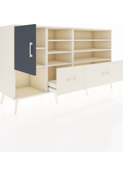 Hyperion Konsol 8 Raflı 2 Çekmeceli Tek Kapaklı 176x44x99 Aytaşı Aytaşı-antrasit/aytaşı Hyperion Konsol 8 Raflı 2 Çekmeceli Tek Kapaklı 176x44x99 Aytaşı Aytaşı-antrasit/aytaşı