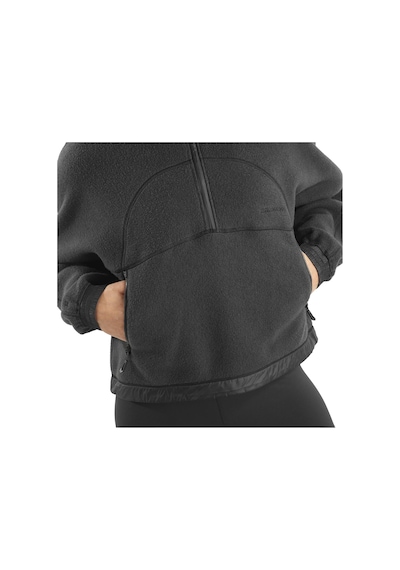 Salomon Chroma Fleece Crop W Siyah
