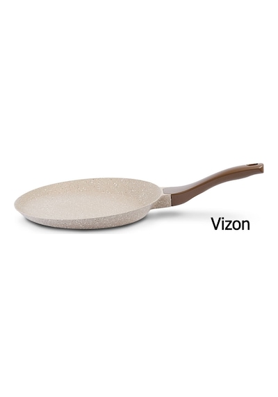 Thermoad Granit Döküm Gözleme Krep Tavası Gri 26 CM
