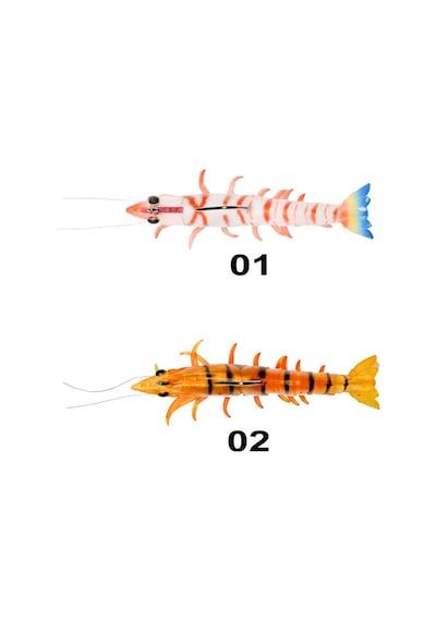 Ryuji Real Shrimp 7.6cm 12gr Silikon Yem