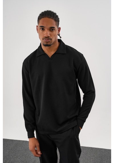 Redline Mellow Oversize Sweatshirt Siyah Sİyah