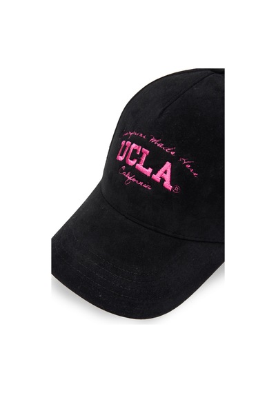 Ucla Jupıto Siyah Baseball Cap Fileli Ve Metal Tokalı Unisex Şapka Siyah
