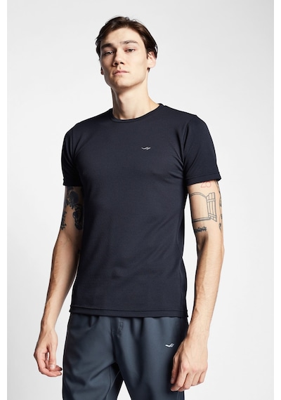 Lescon Erkek Kısa Kol Tshirt 22s-1298-22b Siyah