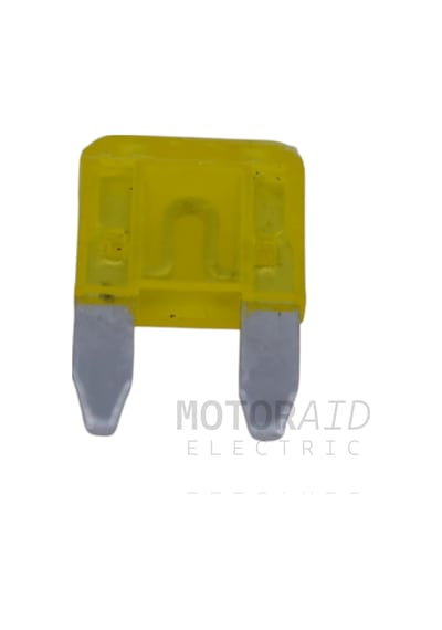 100 Adet 20a Sarı Mini Oto Bıçak Sigorta 12v - 32v Dc 20