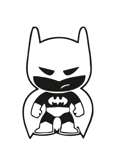 Batman Sticker, Oto Sticker, Kelebek Cam Sticker Motor Sticker 20x12.5 Cm