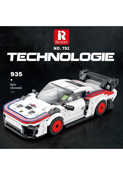 Reobrix Creator 792 Porsche 935 Spor Araba Yaratıcı Yapı Blok Seti Building Blocks - 346 Parça