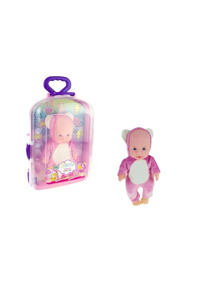 Şeker Kız Bebek Oyuncak Valizli Altını Islatan Konuşan Bebek