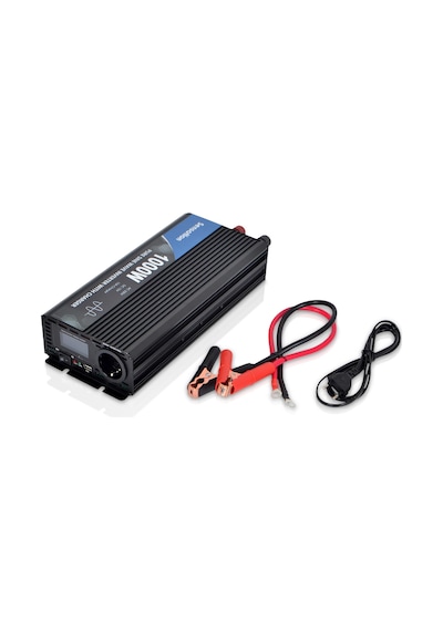 Sensation 1000w Watt 1 Kw Tam Sinüs Şarjlı 15a Ekranlı İnverter 12/220v Çevirici İnverter Dw Serisi