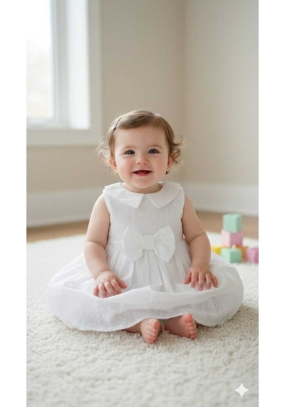 Kız Bebek Elbise White