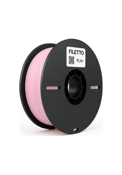Filetto Pla+ Filament - Toz Pembe - 1.75mm - 1 Kg