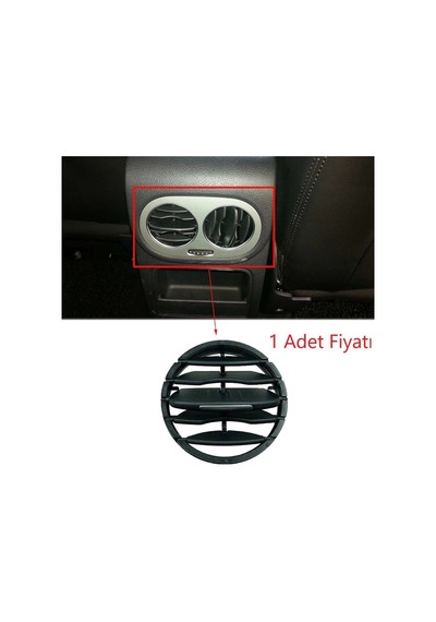 Vw Tiguan Havalandirma Izgarasi Arka 2010-2016 1 Adet 540149180