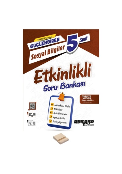 5.sınıf Güçlendiren Sosyal Bilgiler Etkinlikli Soru Bankası Ve Telefon Standı