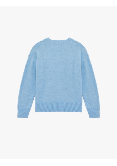 Koton Regular Fit Uzun Kollu Bisiklet Yaka Triko Kazak Mavi 6sak90048ht Mavi Koton Regular Fit Uzun Kollu Bisiklet Yaka Triko Kazak Mavi 6sak90048ht Mavi