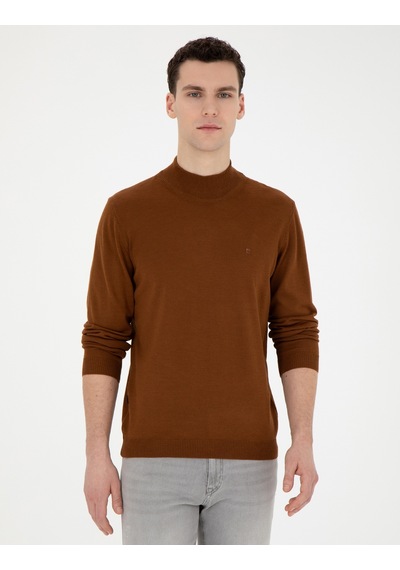 Pierre Cardin Erkek Taba Kazak /triko 50270055-vr099 Taba