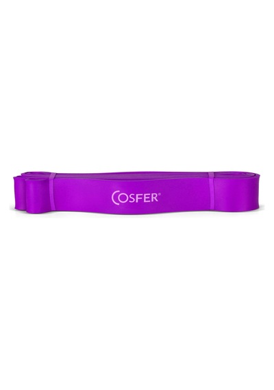 Cosfer Latex Güç Bandı 21 Mm Mor