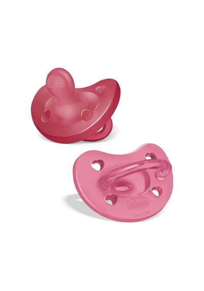 Chicco Physioforma Soft 2'li Silikon Emzik 16-36 Ay Kız Pembe