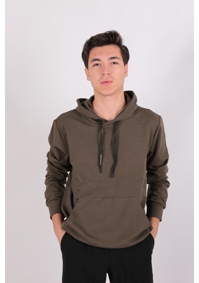 Five Pocket Fp24b2099 Erkek Kapüşonlu Sweatshirt Haki