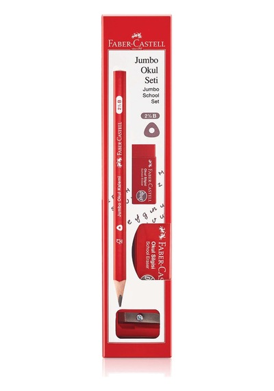 Faber-castell Jumbo Okul Kalemi Seti