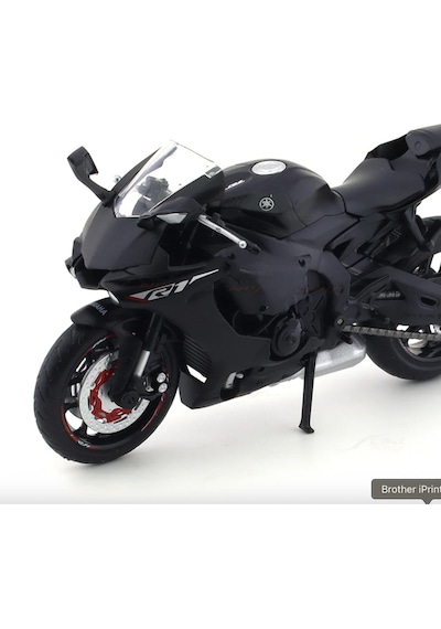 Yamaha Motor Matte Black 0582 - Çizik  Rötuş Boyası 25ml.