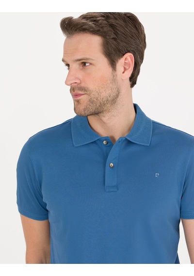 Pierre Cardin Erkek Koyu Mavi Basic Tişört 50262665-Vr032 Koyu Mavi
