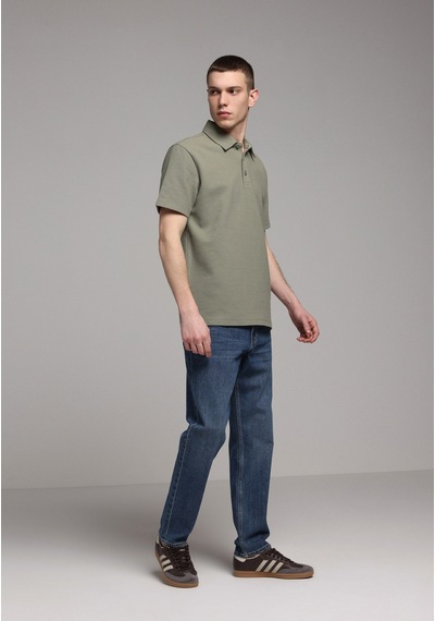 Colin's Colins Regular Fit Polo Yaka Düz Erkek Yeşil Kısa Kol Tişört Cl1077763 Q1.v1 Sag Çok Renkli