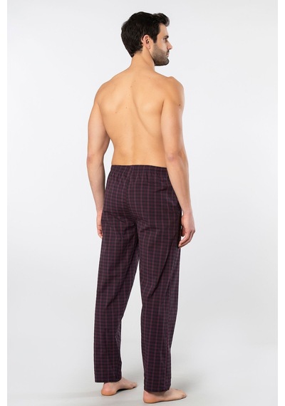 Cacharel Erkek Dokuma Pijama Tek Alt 2240/bordo 1 Bordo