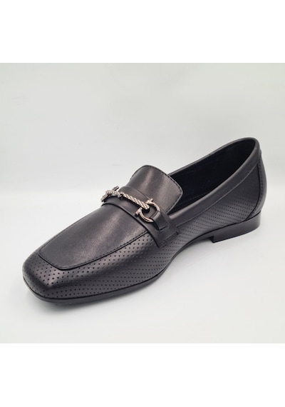 Greyder 34800 Siyah Hakiki Deri Kadın Formal Casual Ayakkabı Siyah